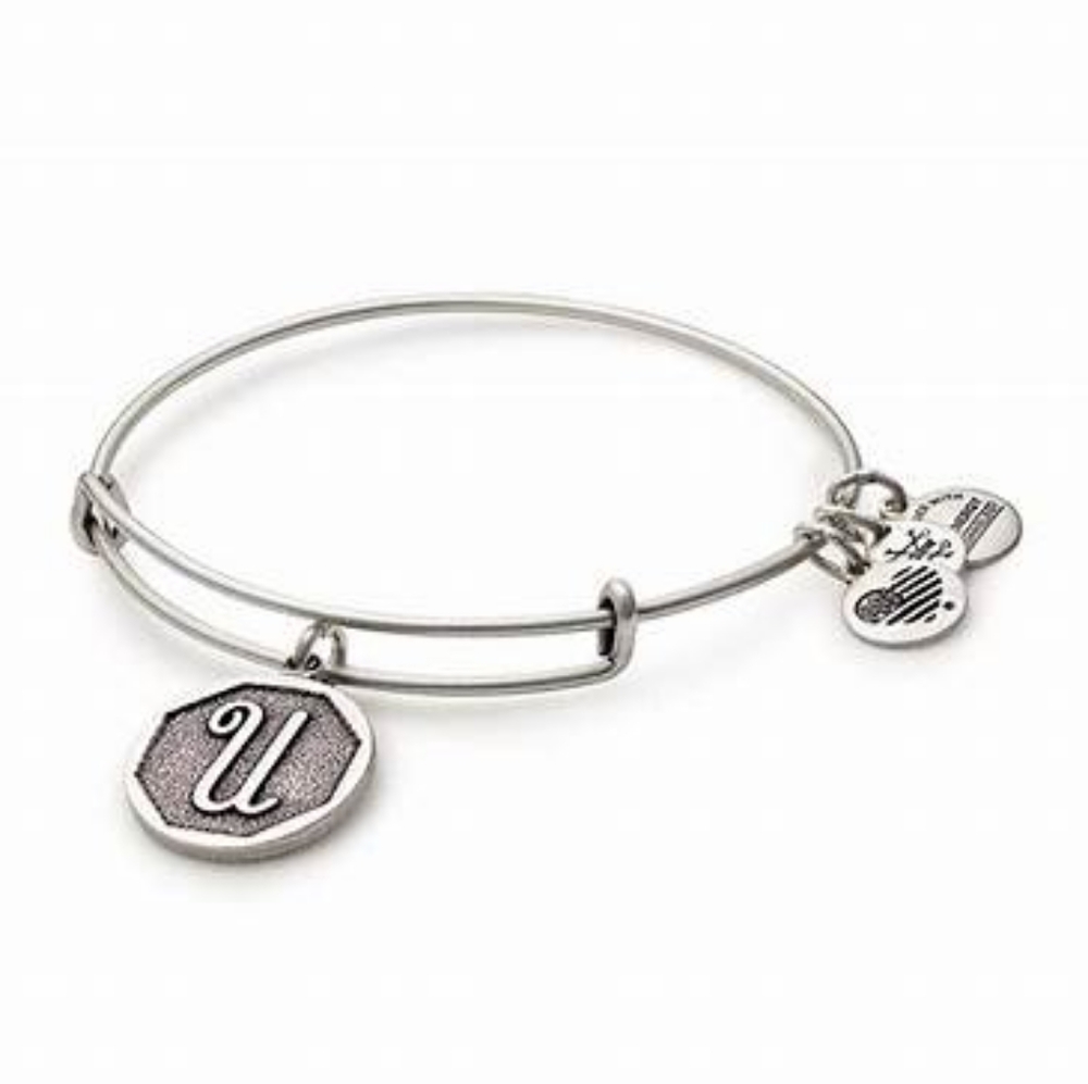 NWT, Alex and Ani Initial U Bracelet